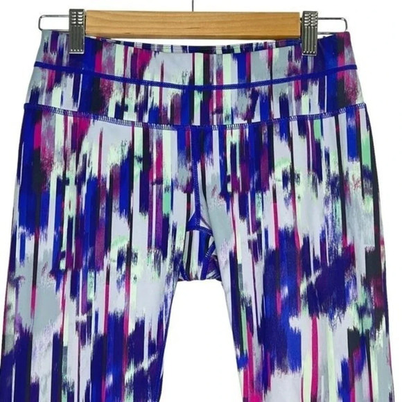 Athleta Hail Storm Sonar Capri Leggings Cropped Small - Picture 3 of 10